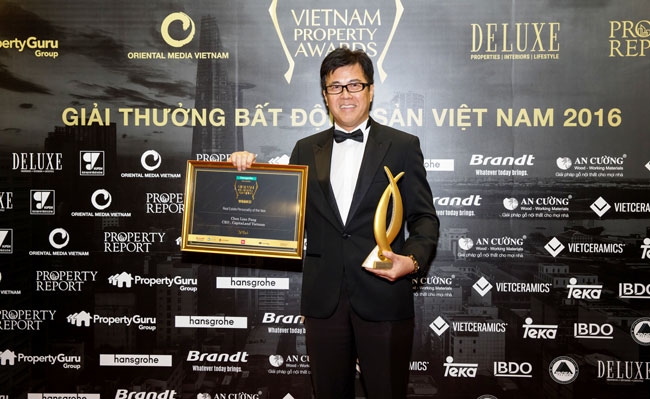 CapitaLand Vietnam CEO receives Real Estate Personality of the Year award