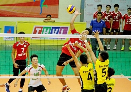 Vinh Long defeat Military Zone 4 at Junior Volleyball Championship