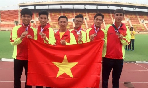 Vietnam rank second at SEA athletics championships