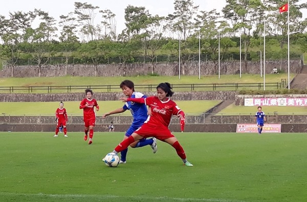 Vietnam lose to Okayama in friendly match in Japan