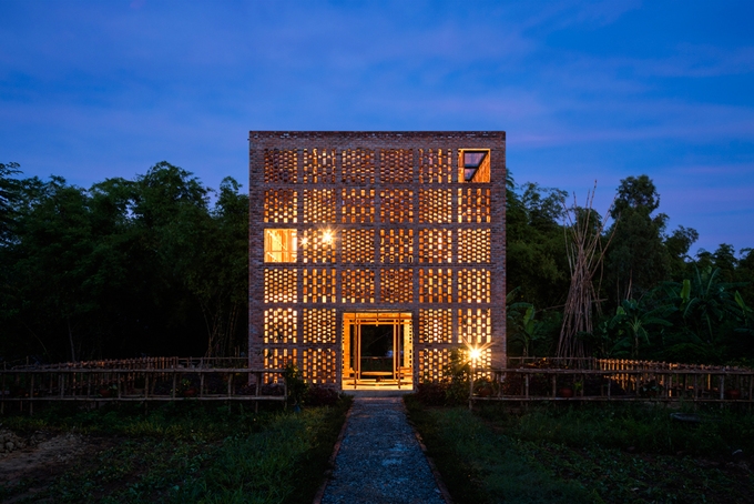 Vietnamese brick house bags coveted architecture award