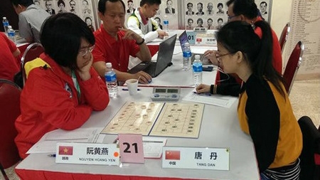 Yen wins silver at Chinese Chess Championships