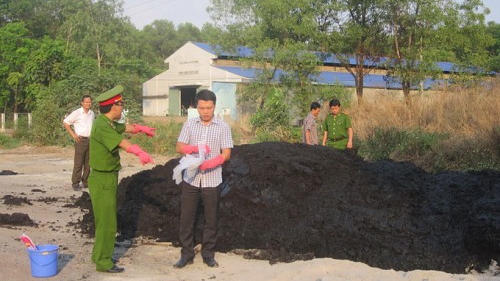 Taiwanese-owned firm allegedly dumps untreated industrial waste