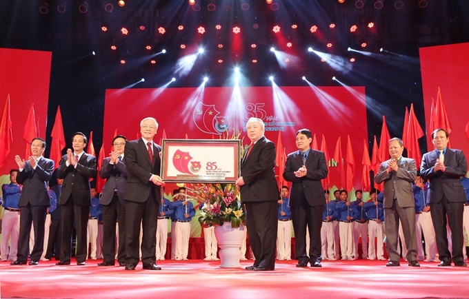 Ceremony in Hanoi celebrates 85th anniversary of youth union