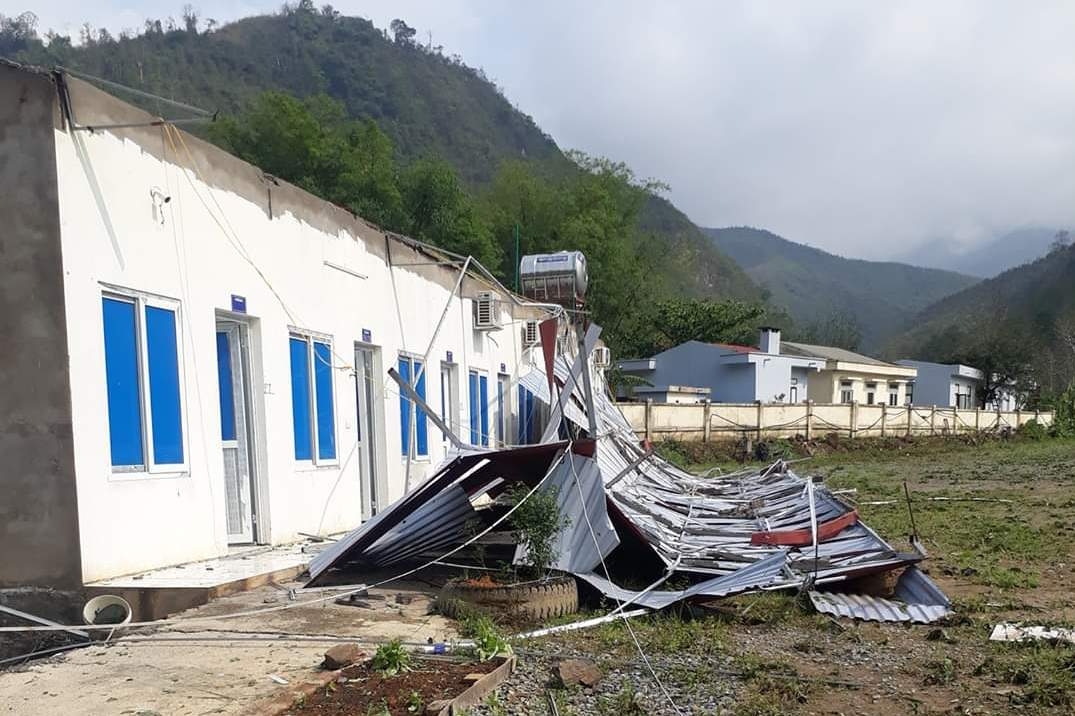 Lai Châu thiệt hại hơn 20 tỷ đồng do mưa đá, gió lốc