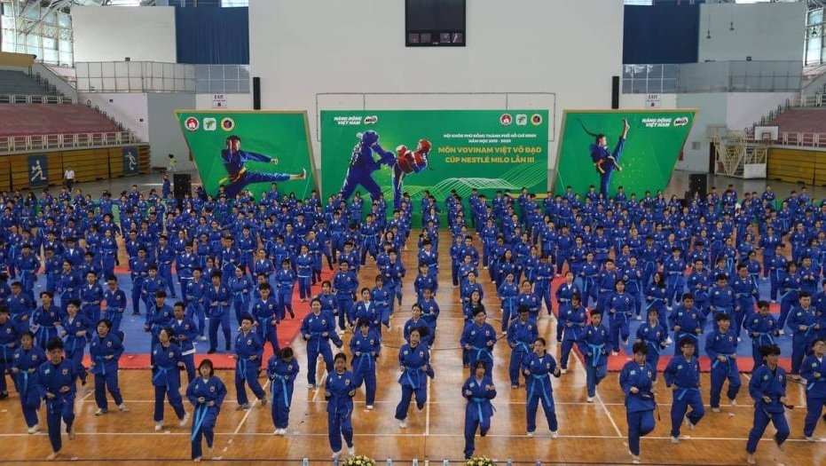 Vovinam học đường trở lại mạnh mẽ sau đại dịch Covid-19