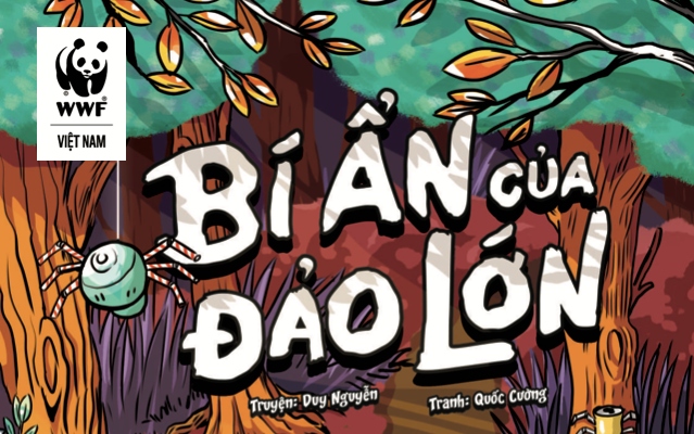 “Bí ẩn của Đảo Lớn“: Cuốn truyện tranh bổ ích về rác thải nhựa
