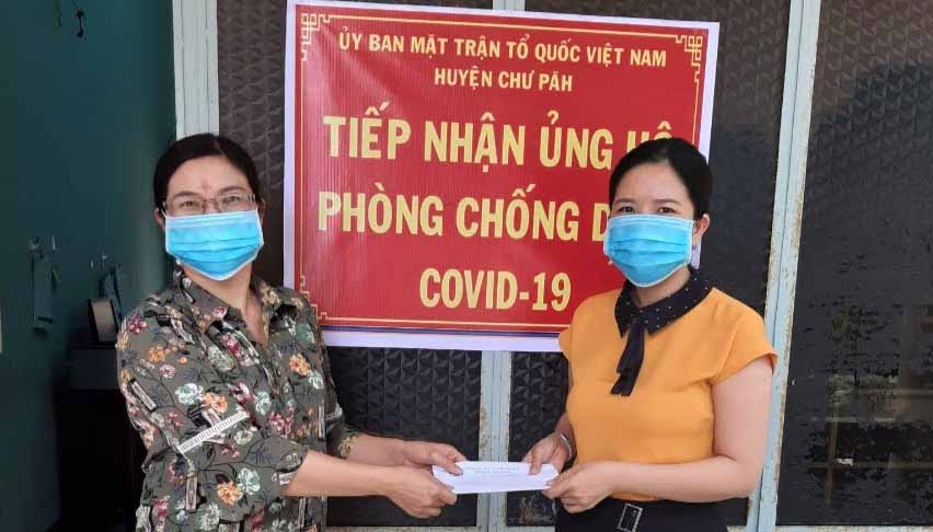 Gia Lai tiếp nhận hơn 1 tỷ tiền và vật tư y tế phòng chống Covid-19