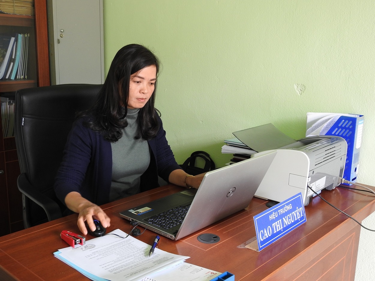Gian nan học trực tuyến trong mùa dịch Covid-19 ở vùng xa Kon Tum