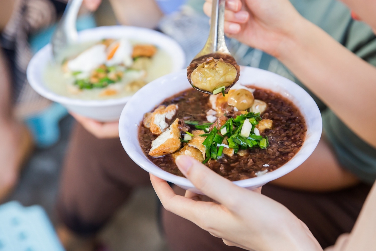 Cháo cà đậu - món ăn thanh mát ngày hè của người Hà thành
