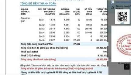 Gia đình 3 người tá hỏa vì nhận hóa đơn tiền điện gần 90 triệu đồng
