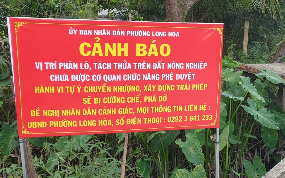 Cần Thơ thông tin tiến độ điều tra sai phạm đất đai ở quận Bình Thủy