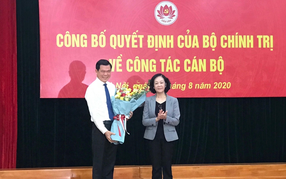Điều động Bí thư Bà Rịa - Vũng Tàu làm Phó Trưởng Ban Dân vận Trung ương