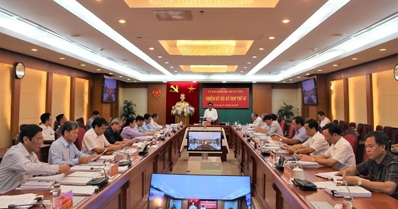 Toàn văn Thông cáo báo chí phiên họp 45 của Ủy ban Kiểm tra Trung ương
