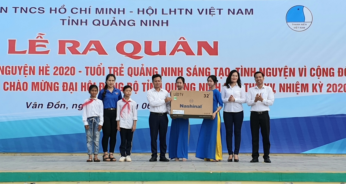 Tuổi trẻ Quảng Ninh ra quân “Chiến dịch Thanh niên tình nguyện hè năm 2020”