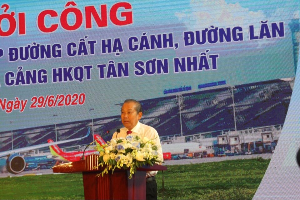 Phó Thủ tướng phát lệnh nâng cấp sân bay Nội Bài, Tân Sơn Nhất