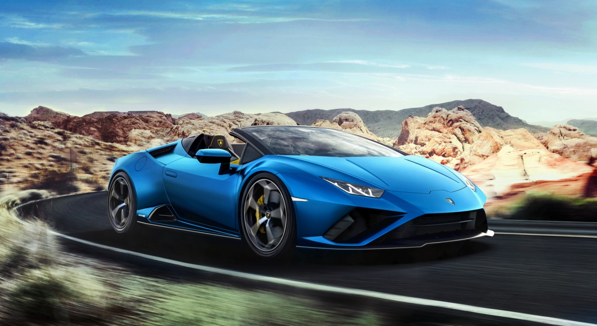 Lamborghini ra mắt phiên bản mui trần của Huracan EVO RWD