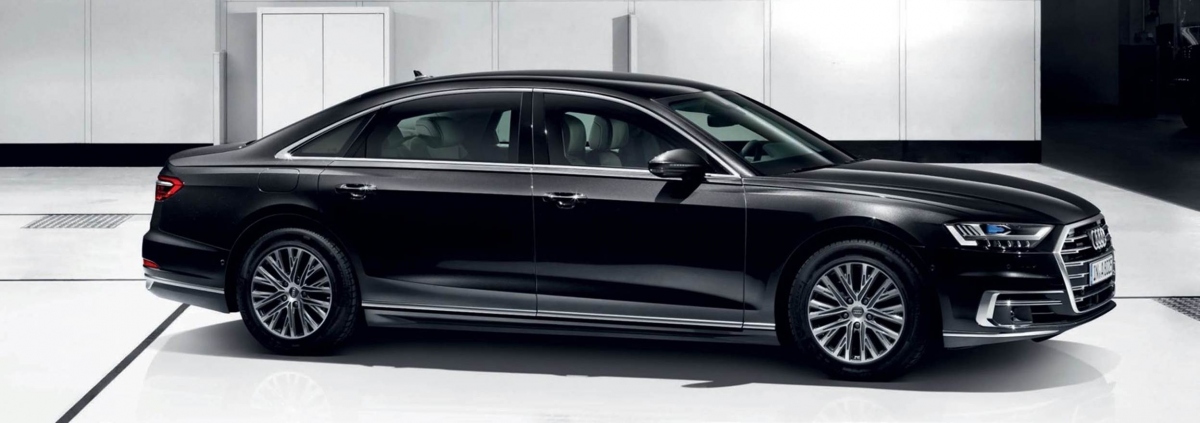Khám phá Audi A8L phiên bản bọc thép có giá 750.000 USD