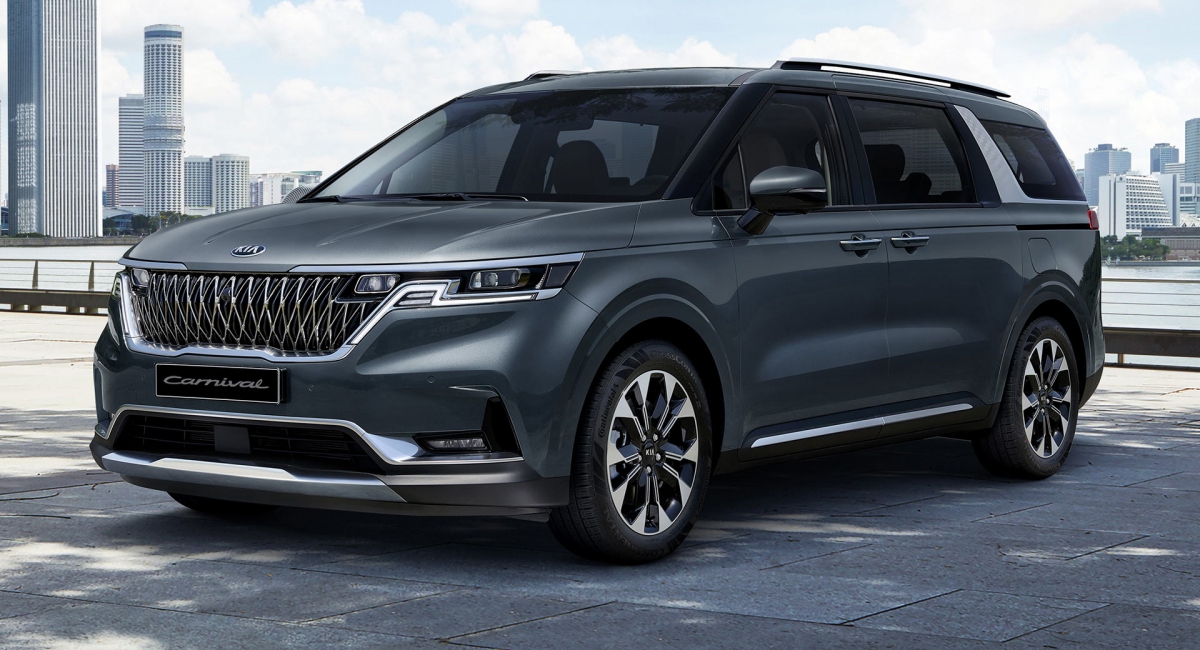 Lộ hình ảnh nội thất chiếc Kia Sedona 2021