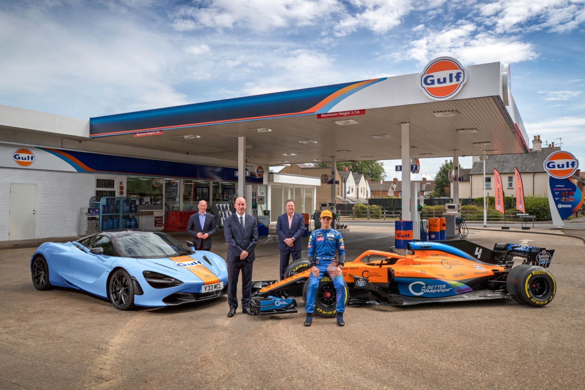 McLaren và thương hiệu dầu Gulf “bắt tay” trở lại