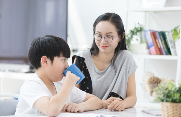 Cần quan tâm dinh dưỡng của trẻ khi tới trường sau dịch Covid-19