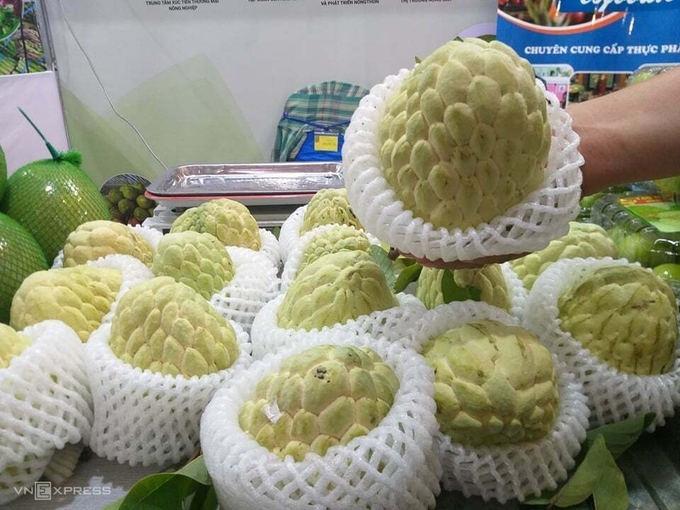 Gần 200.000 đồng một trái na “khổng lồ“