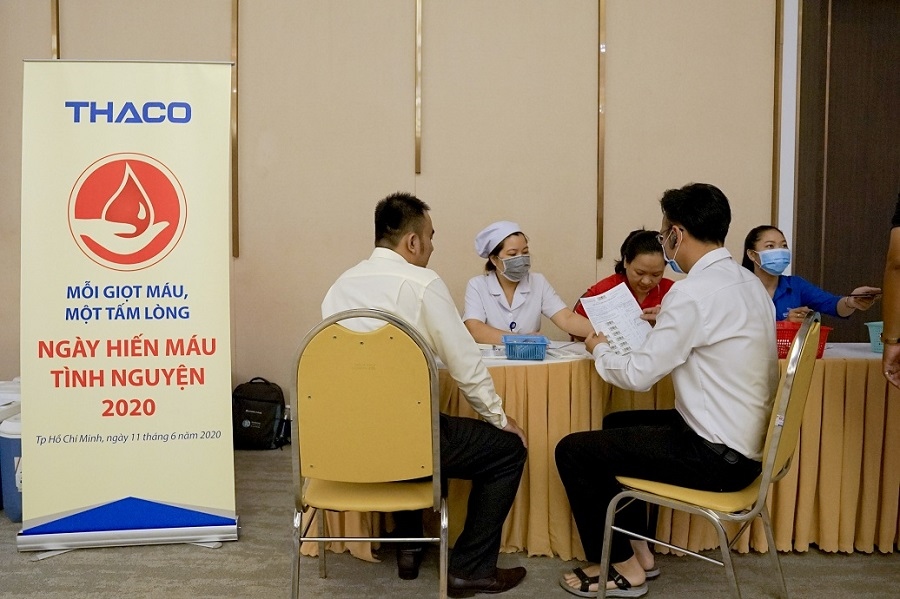 THACO tổ chức chương trình hiến máu nhân đạo lần thứ 14 trên toàn quốc