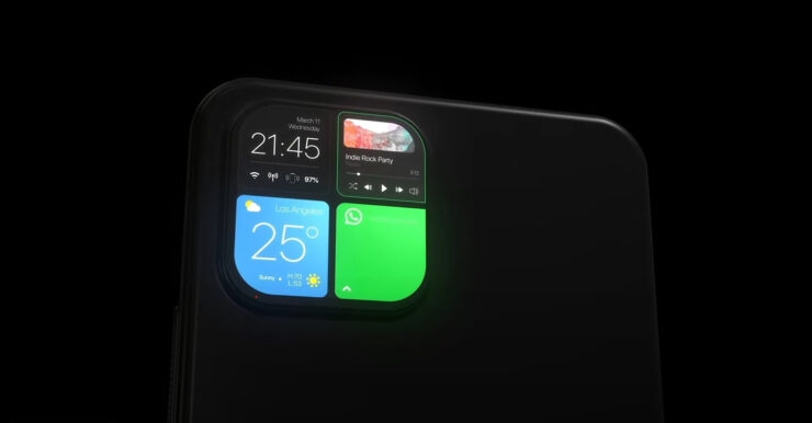 iPhone 12 sẽ có cụm camera sau thành màn hình phụ
