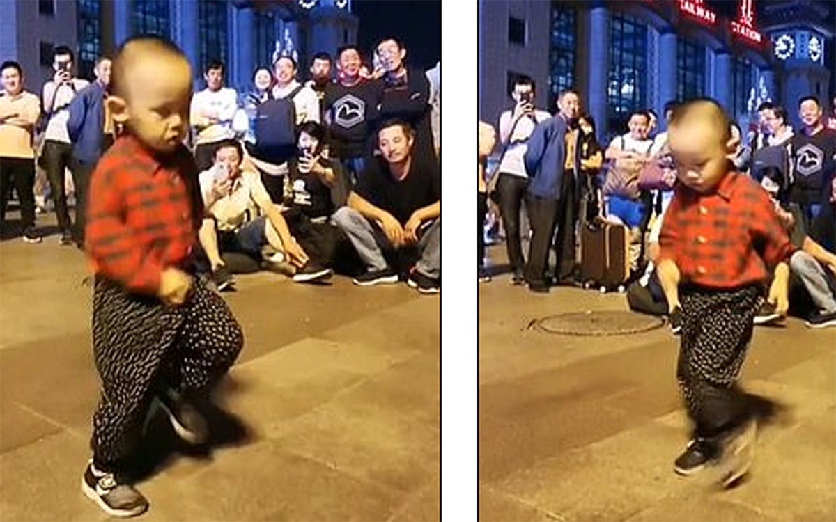 “Vua nhảy” nhí Trung Quốc gây sốt với màn vũ đạo “yêu không thể tả“