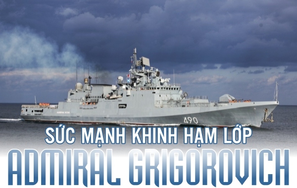 Infographic: Sức mạnh khinh hạm của hải quân Nga bị cách ly khi về từ Syria