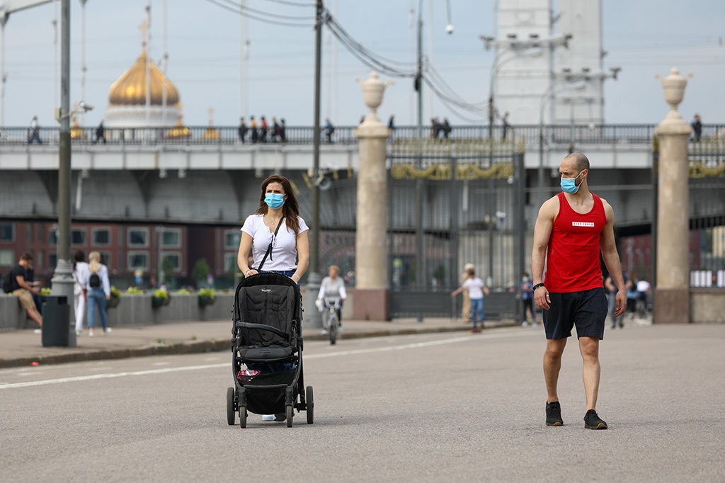 Moscow (Nga) đang trở lại nhịp sống bình thường