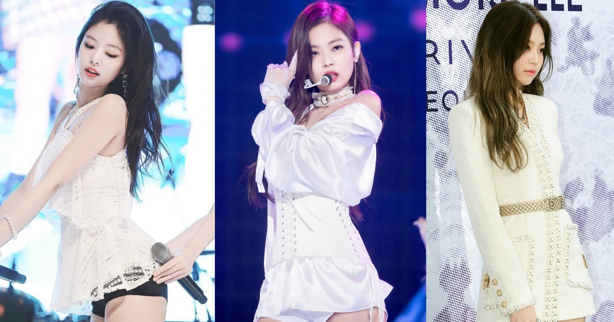 Jennie (Black Pink) đẹp mong manh trong trang phục trắng thanh khiết