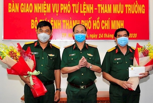 Quân khu 7 bổ nhiệm Phó Tư lệnh - Tham mưu trưởng Bộ Tư lệnh TPHCM