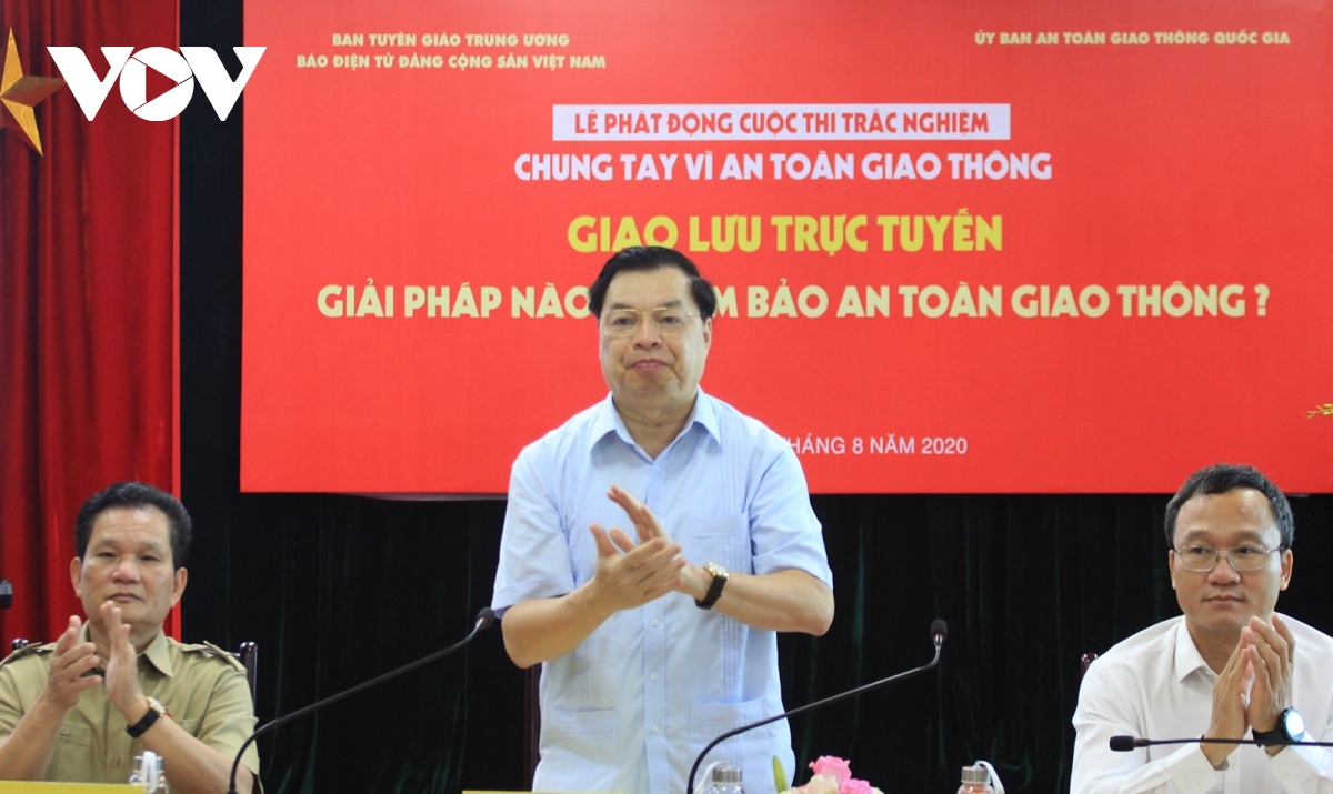 phat dong cuoc thi trac nghiem chung tay vi an toan giao thong hinh anh 1