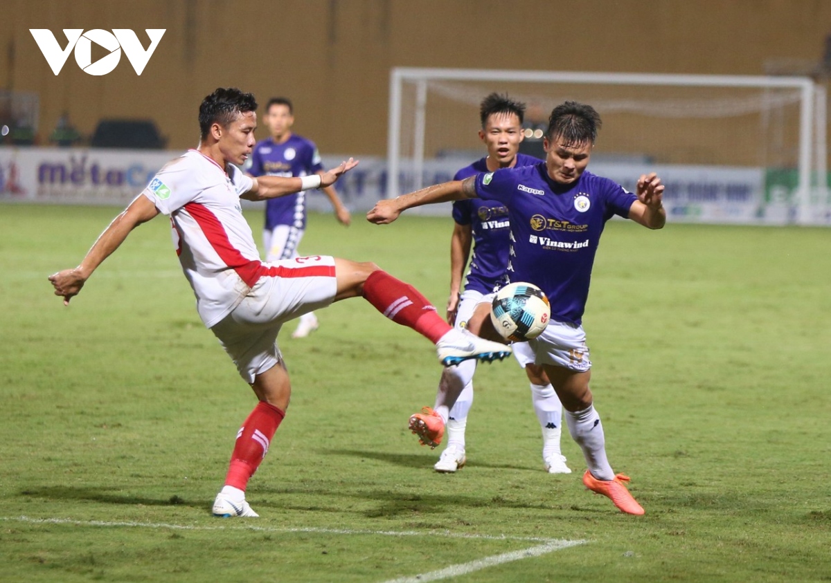 toan canh viettel 1-2 ha noi fc ruc lua derby thu do, xung danh chung ket hinh anh 1