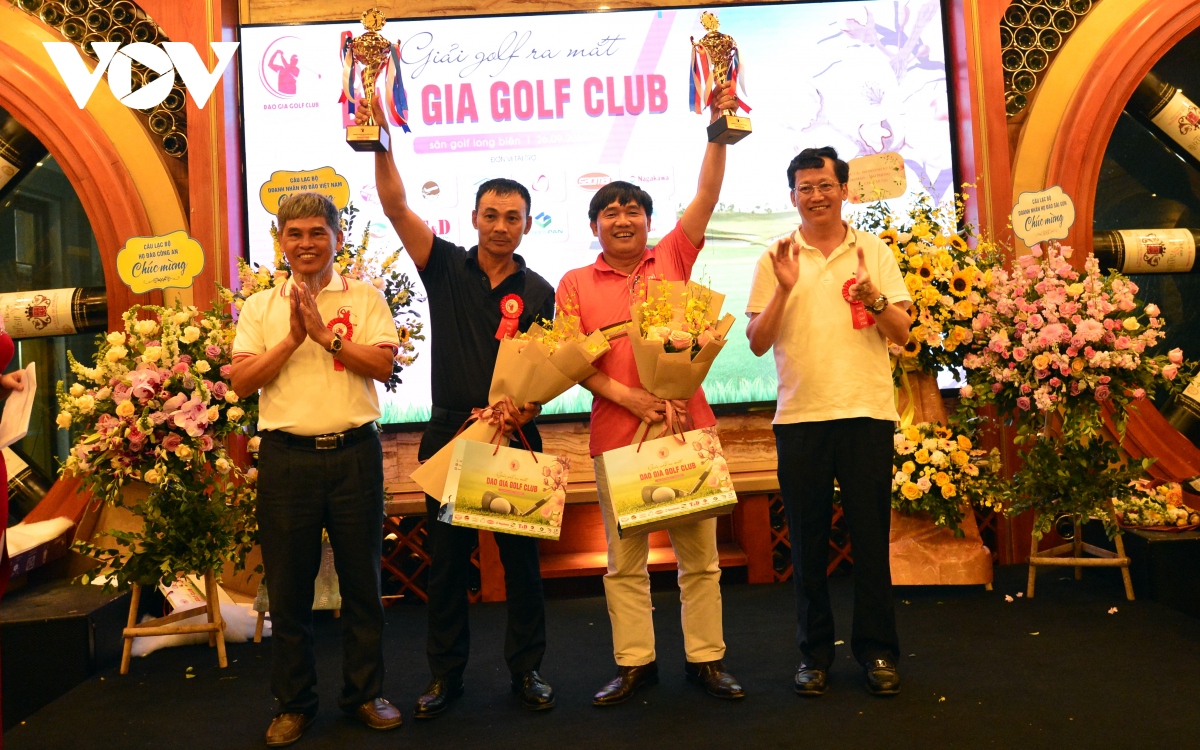 giai golf cup Dao gia lan i nam 2020 noi ket noi dam me, tinh doan ket hinh anh 6