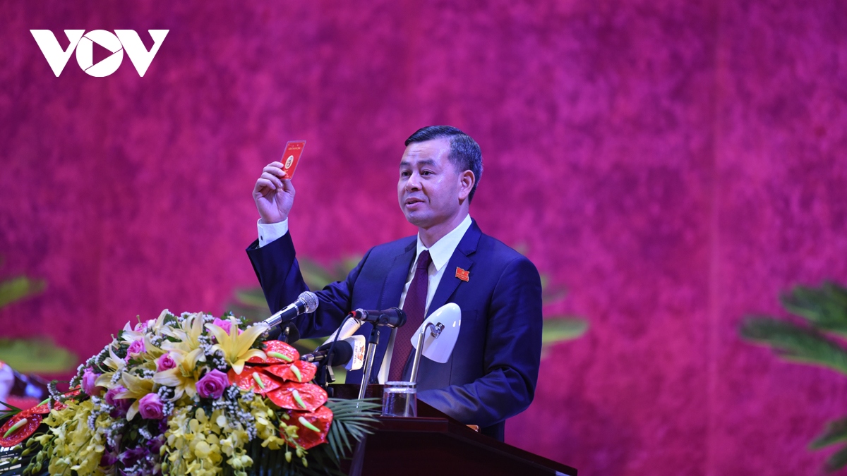 Ông ngô văn tuấn được bầu giữ chức bí thư tỉnh ủy hòa bình khóa xvii hình ảnh 1 Ong ngo van tuan duoc bau giu chuc bi thu tinh uy hoa binh khoa xvii hinh anh 1