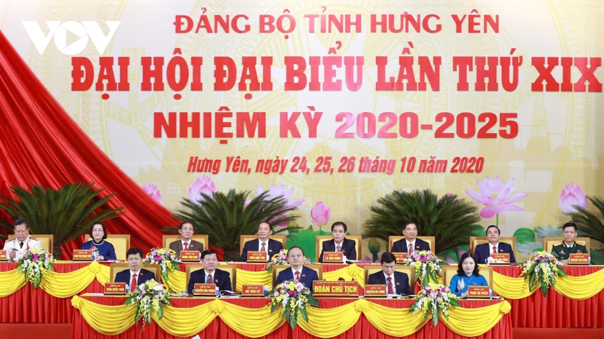 Đại hội Đảng bộ tỉnh Hưng Yên bầu Ban Chấp hành khóa mới gồm 52 Ủy ...