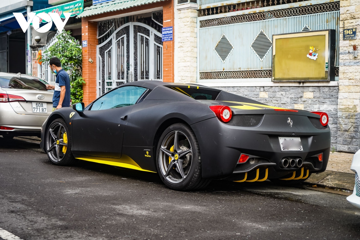 can canh ferrari 458 spider hang hiem tai viet nam hinh anh 13