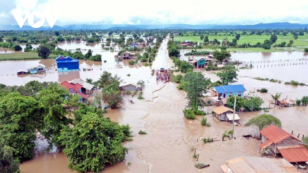 Lũ lụt tại Campuchia có thể ảnh hưởng tới xuất khẩu thóc sang Việt ...