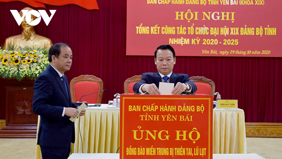 tinh uy yen bai keu goi ung ho dong bao mien trung hinh anh 3