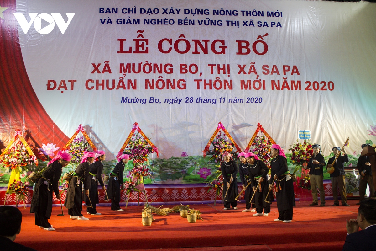  noi cach mang muong bo lao cai mung don danh hieu nong thon moi hinh anh 12