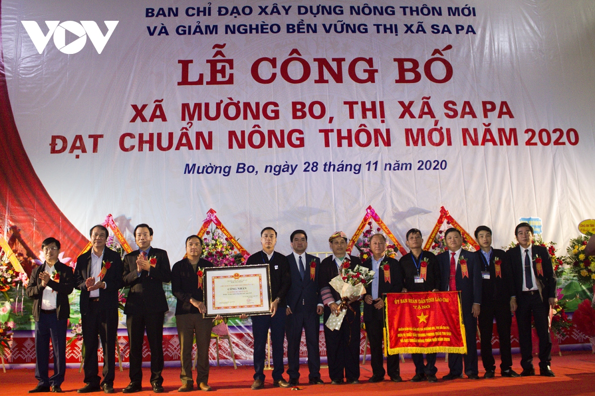  noi cach mang muong bo lao cai mung don danh hieu nong thon moi hinh anh 16