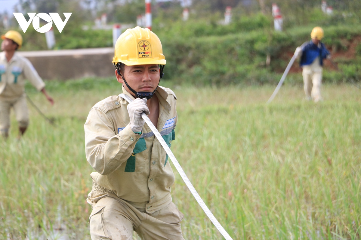 xu ly xong su co duong day 110kv quang ngai tu nghia hinh anh 1