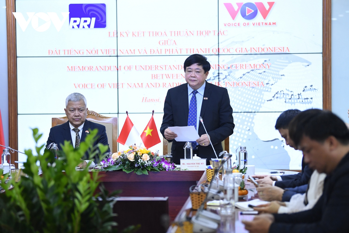  vov va rri ky thoa thuan hop tac moi, gop phan vun dap tinh huu nghi viet nam - indonesia hinh anh 2