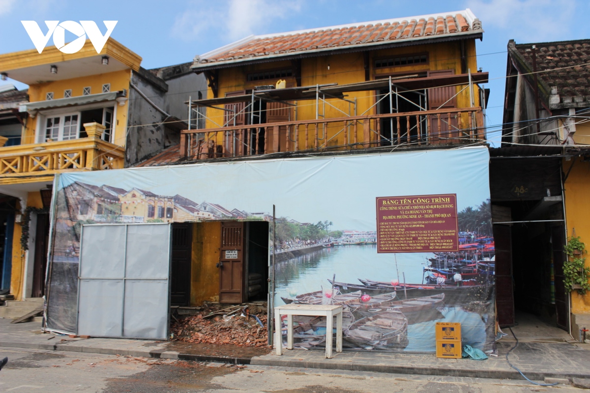 nhieu di tich o hoi an xuong cap tram trong sau mua lu hinh anh 5