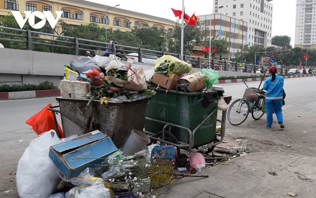 ha noi se giao cho quan, huyen lam chu dau tu dau thau van chuyen rac hinh anh 1