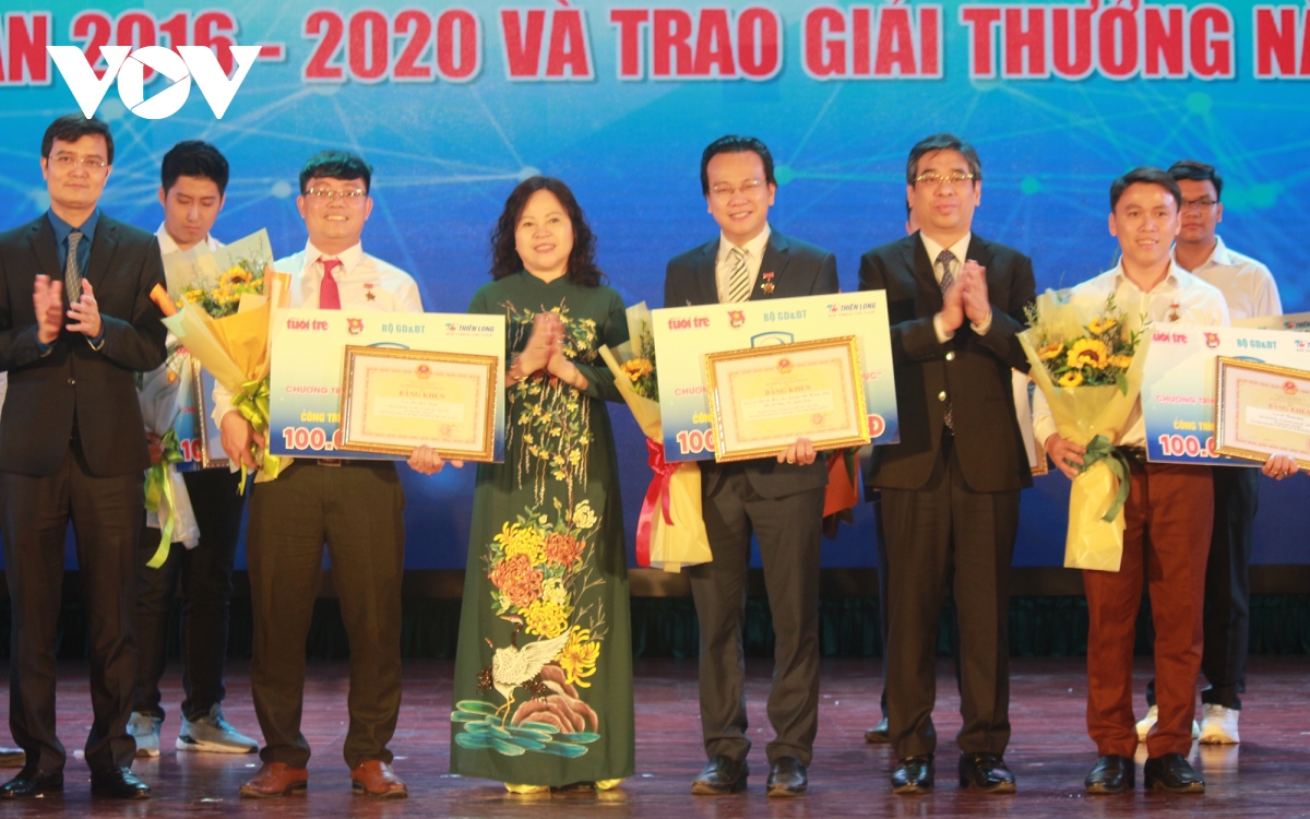 3 cong trinh, sang kien nhan giai thuong 100.000.000 dong tai tri thuc tre vi giao duc hinh anh 2