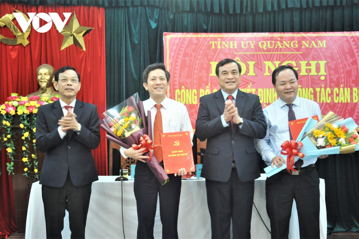 Chánh VP Tỉnh ủy Quảng Nam được điều động làm Bí thư Thành ủy Tam Kỳ