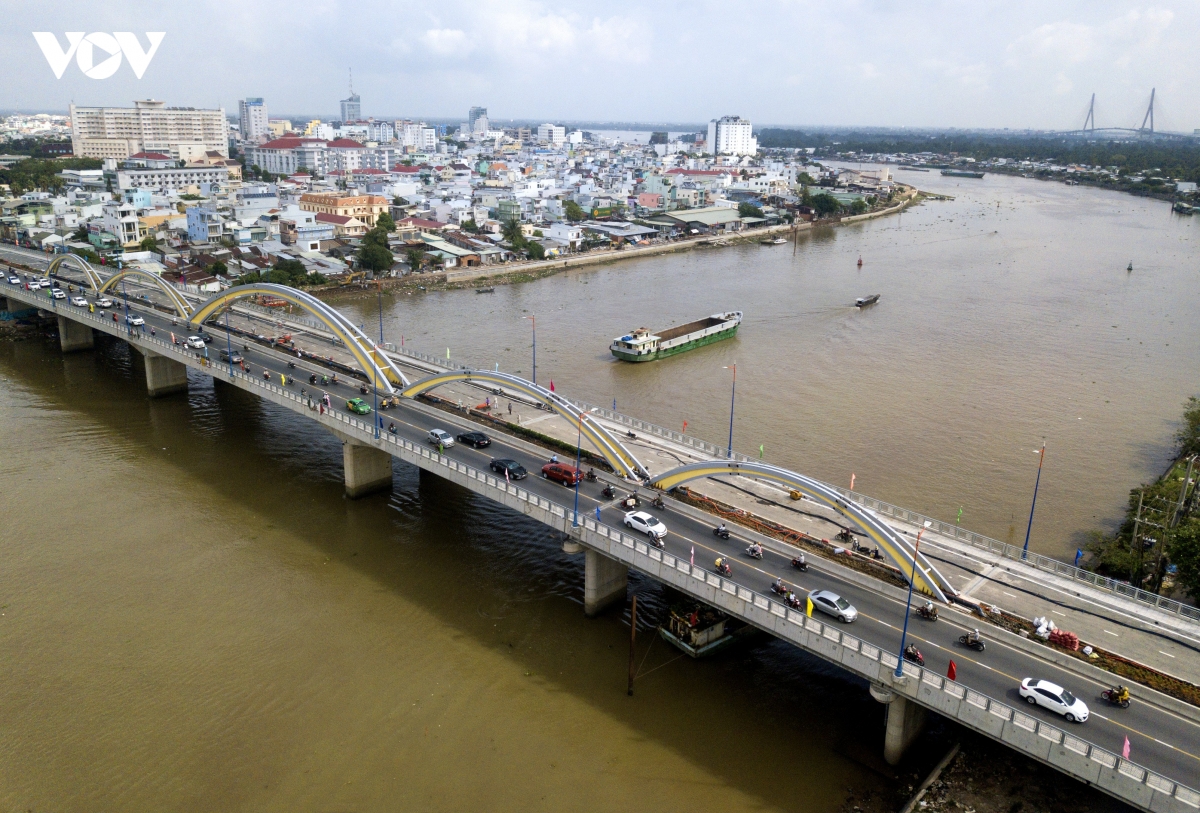 cau quang trung, can tho chinh thuc thong xe hinh anh 6